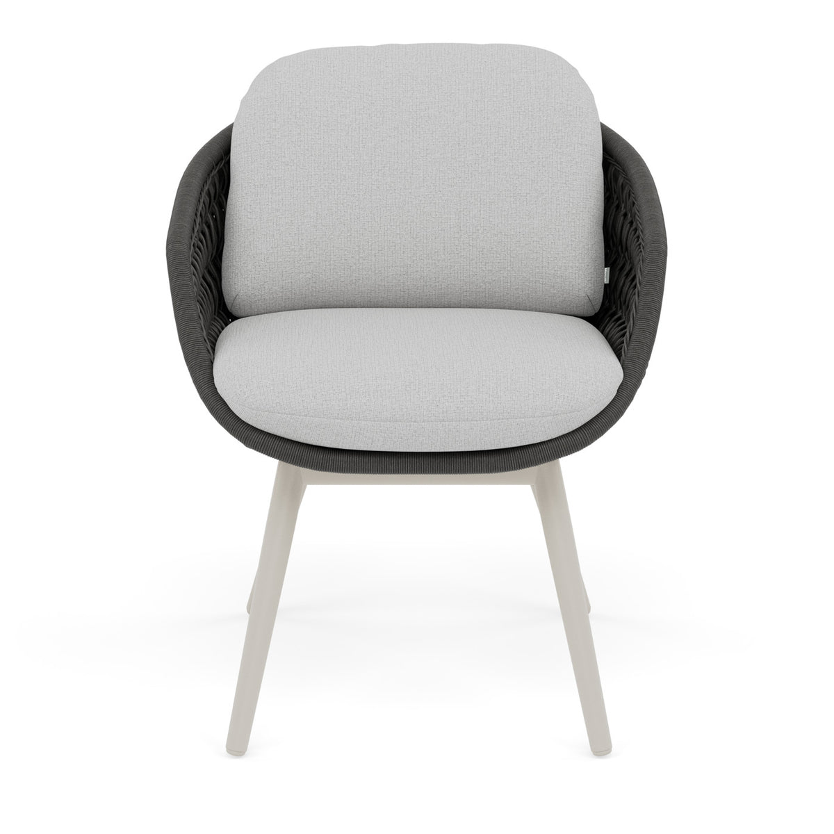 Sandua Stoel met armleuning aluminium