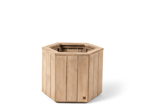 Logan Zeshoekige plantenbak Laag
