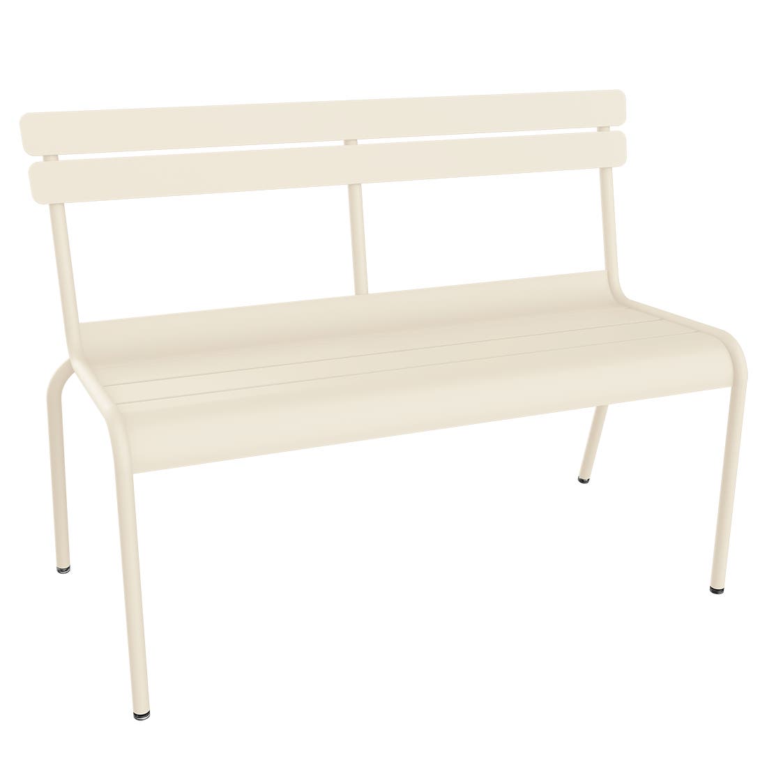Luxembourg 2/3-seater bench with backrest