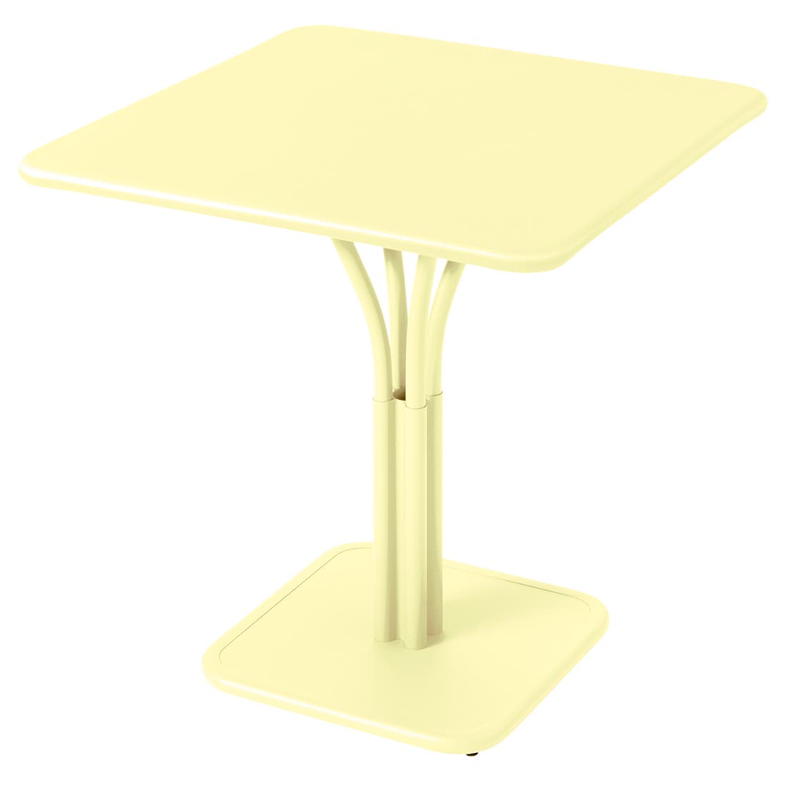 Luxembourg zuiltafel met massief blad 71 × 71 cm