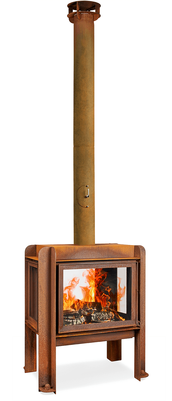 Plaque de fond Fennek 80 945 x 745 x 3mm ROUILLE