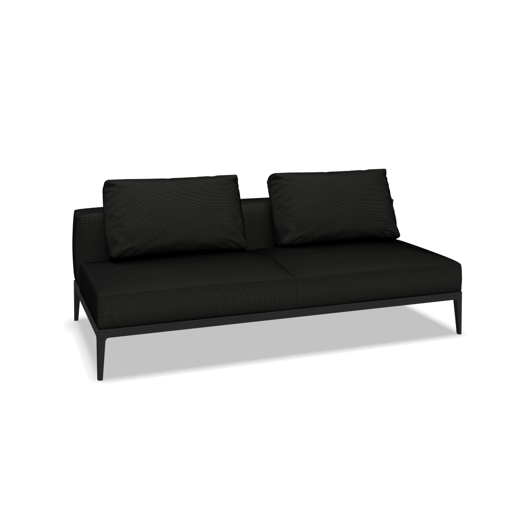 Grid midden element - Meteor met Cameron Anthracite