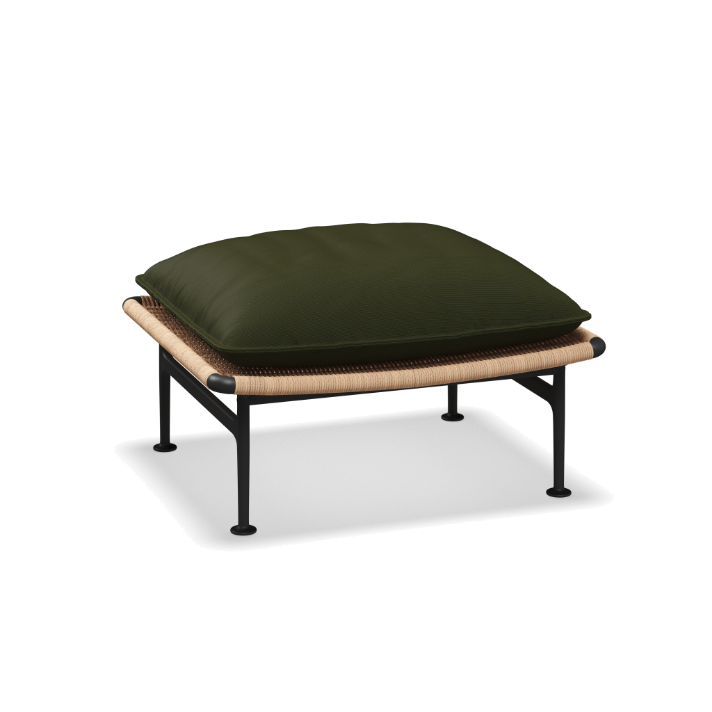 Zenith ottoman — Meteor Wheat met Fife Olive