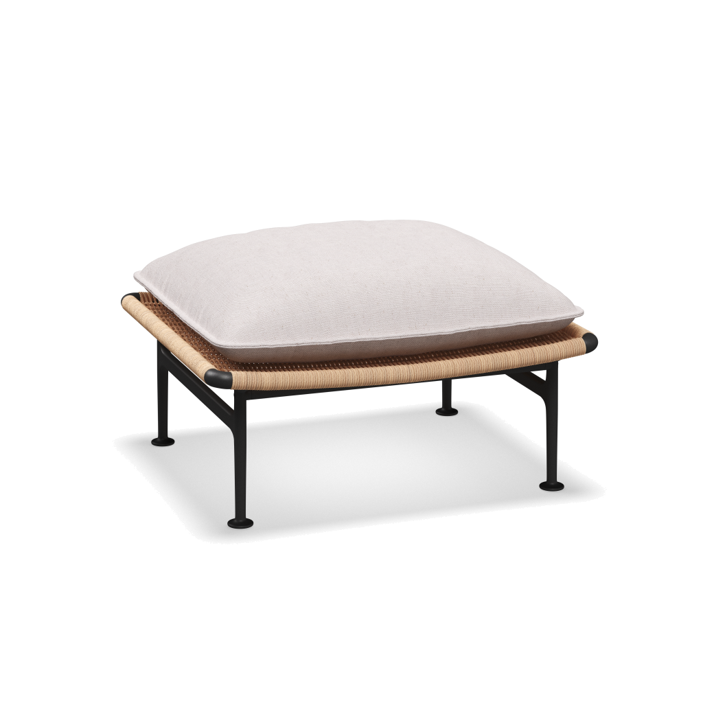 Zenith ottoman — Meteor Wheat met Ground Beach