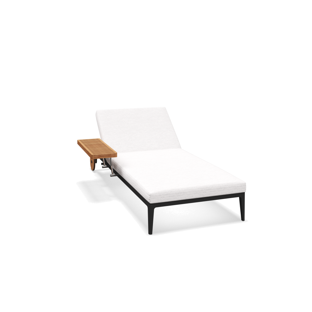 Grid ligbed - Meteor Natural Teak met Zenith Snow