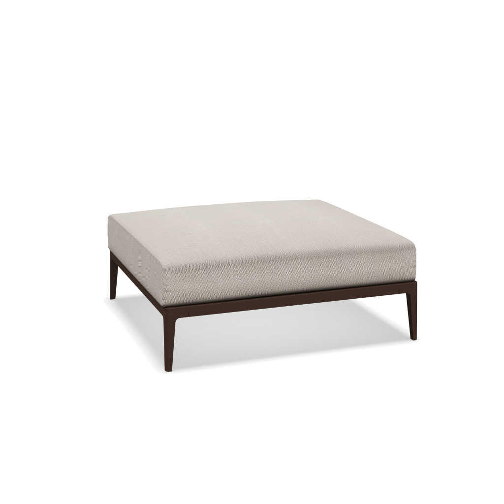 Grid ottoman - Java met Lopi Marble