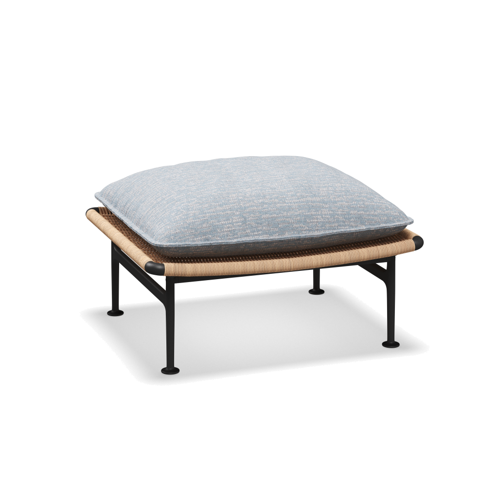 Zenith ottoman — Meteor Wheat met Zenith Sky
