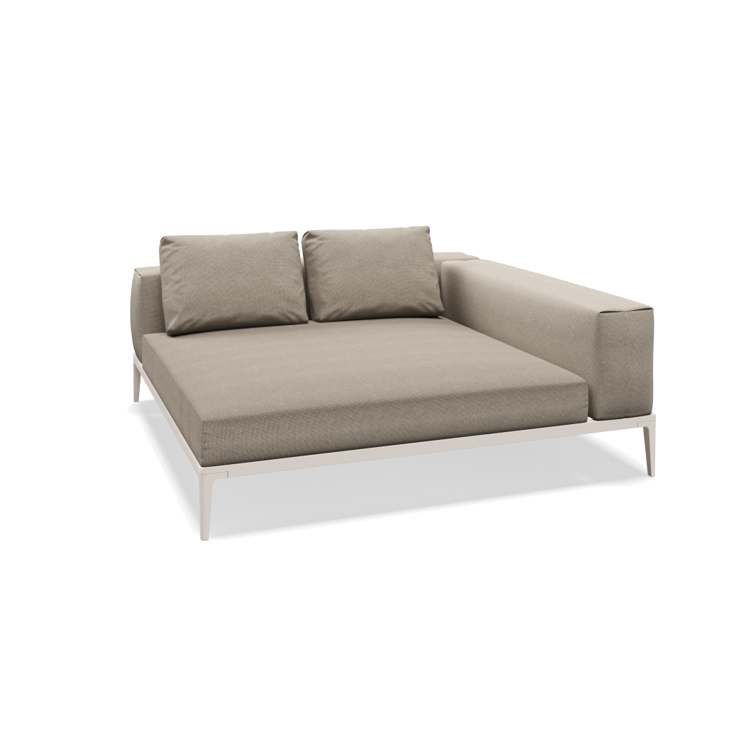 Grid chill-element - Bone met Robben Grey