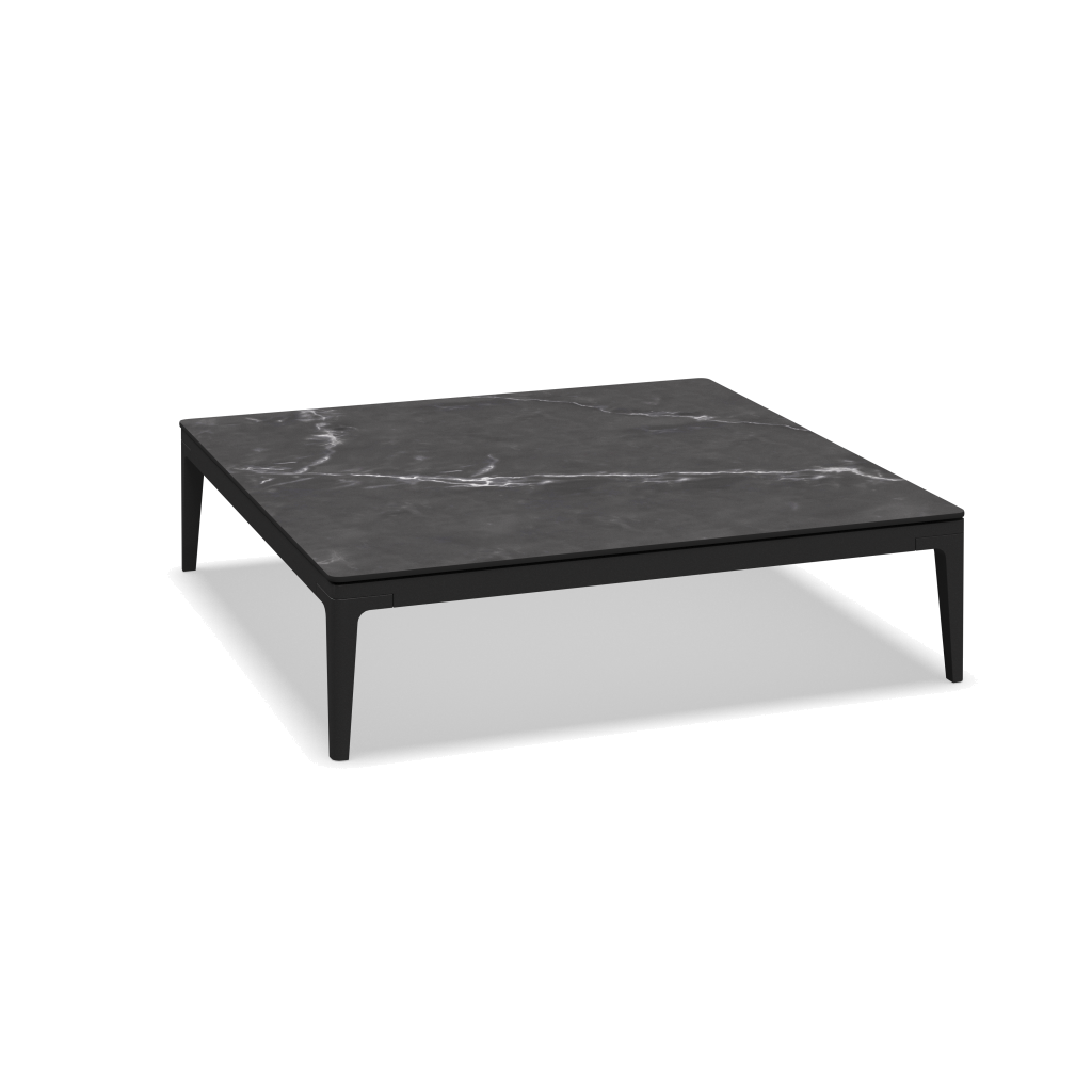 Grid grote salontafel keramisch - Meteor Nero