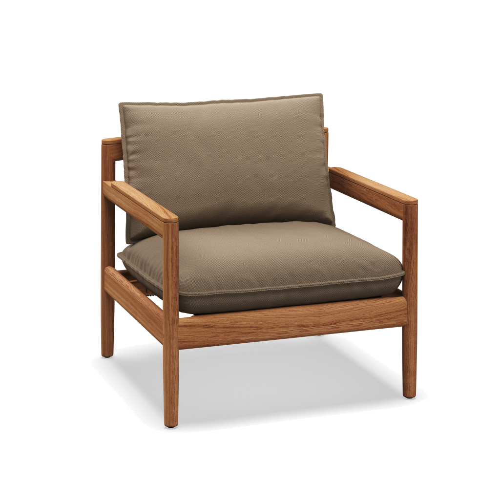 Saranac Lounge Chair — Ravel Dune