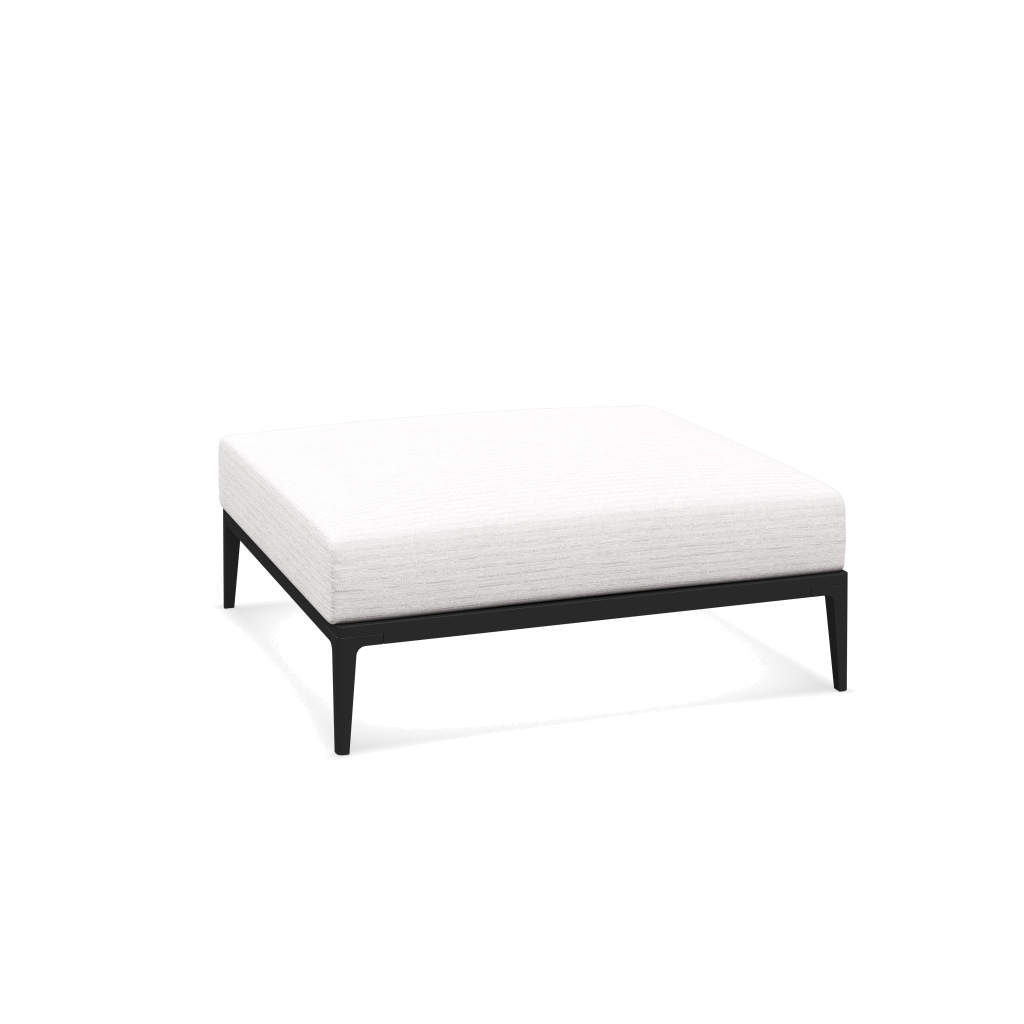 Grid ottoman - Meteor met Zenith Snow
