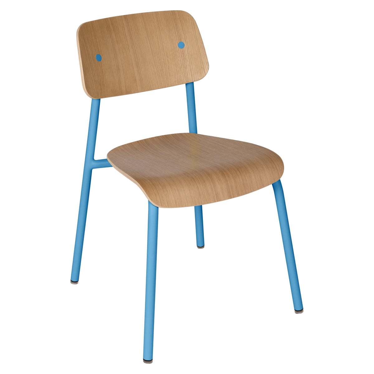 Studie eiken stoel