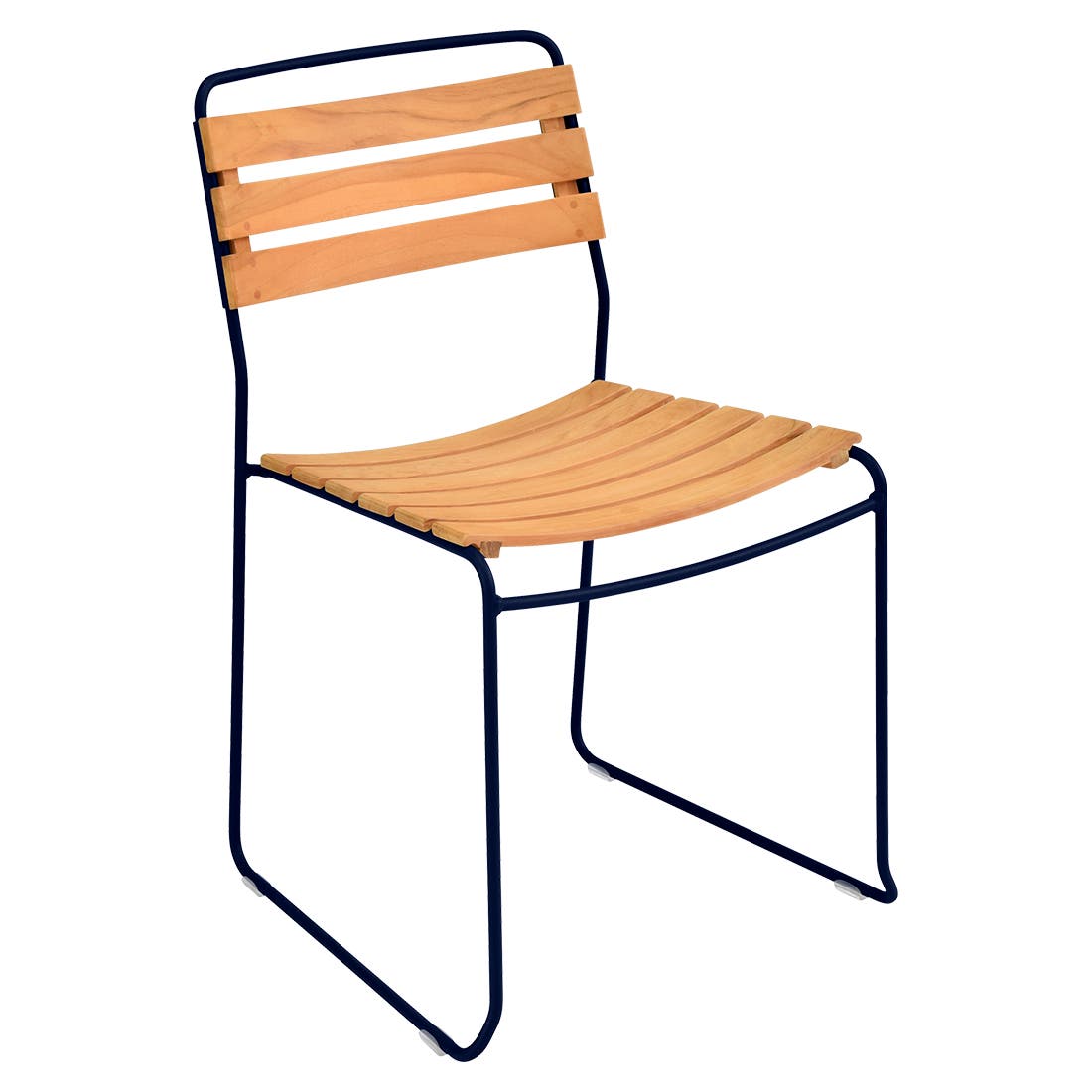 Striking teak chair