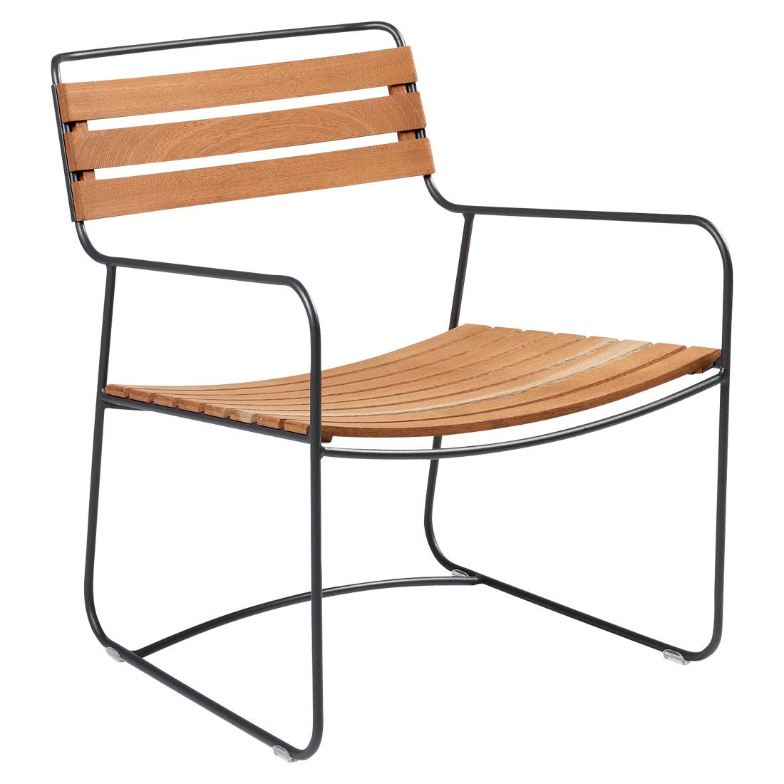 Surprising teakhouten lage fauteuil