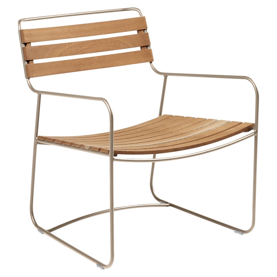 Surprising teakhouten lage fauteuil