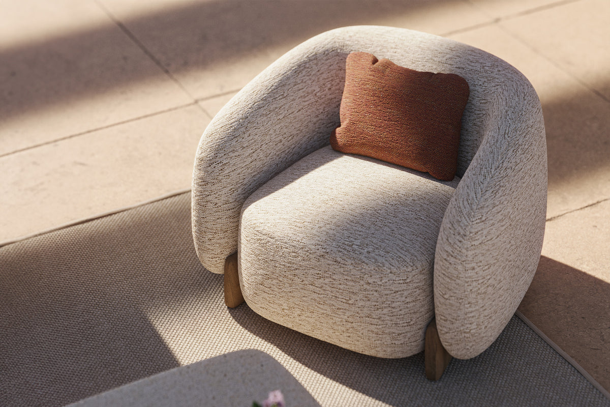 Milos Upholstered Lounge Chair