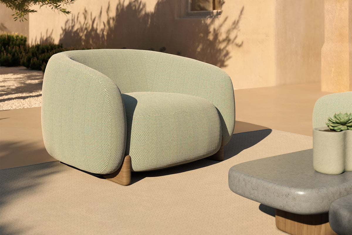 Milos Upholstered Lounge Chair