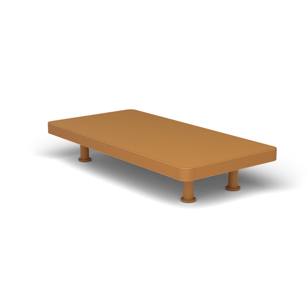 Unduetre Rechthoekige Salontafel - Mustard Yellow
