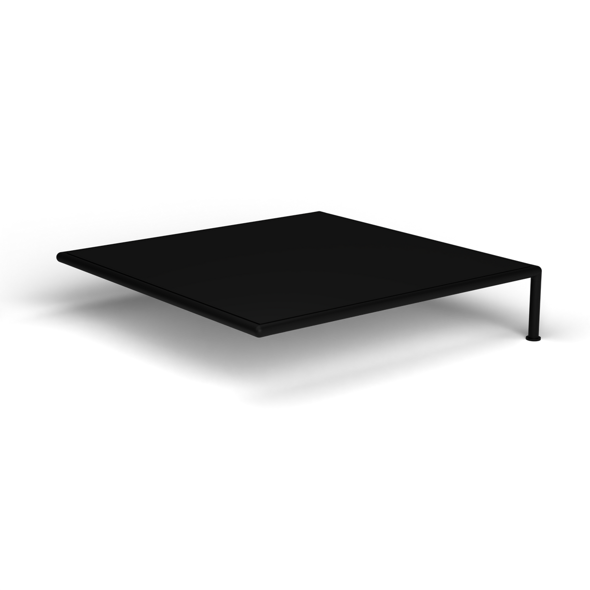 Roè Vierkante Zijsalontafel - Black