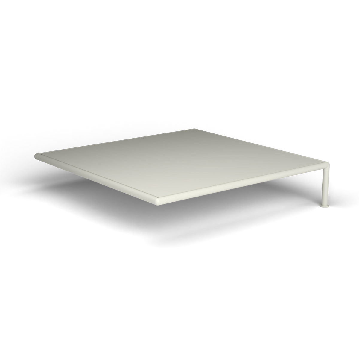 Roè Vierkante Zijsalontafel - Powder Grey