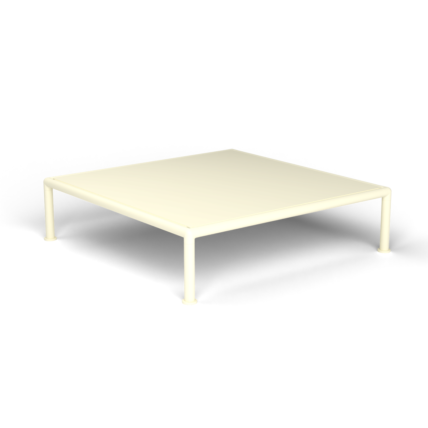 Roè Vierkante Salontafel - Butter White
