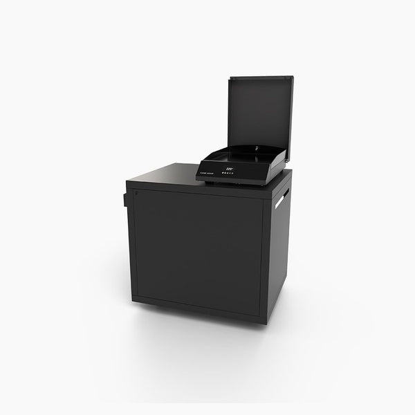 Forge Adour Serving Cart Closed Black