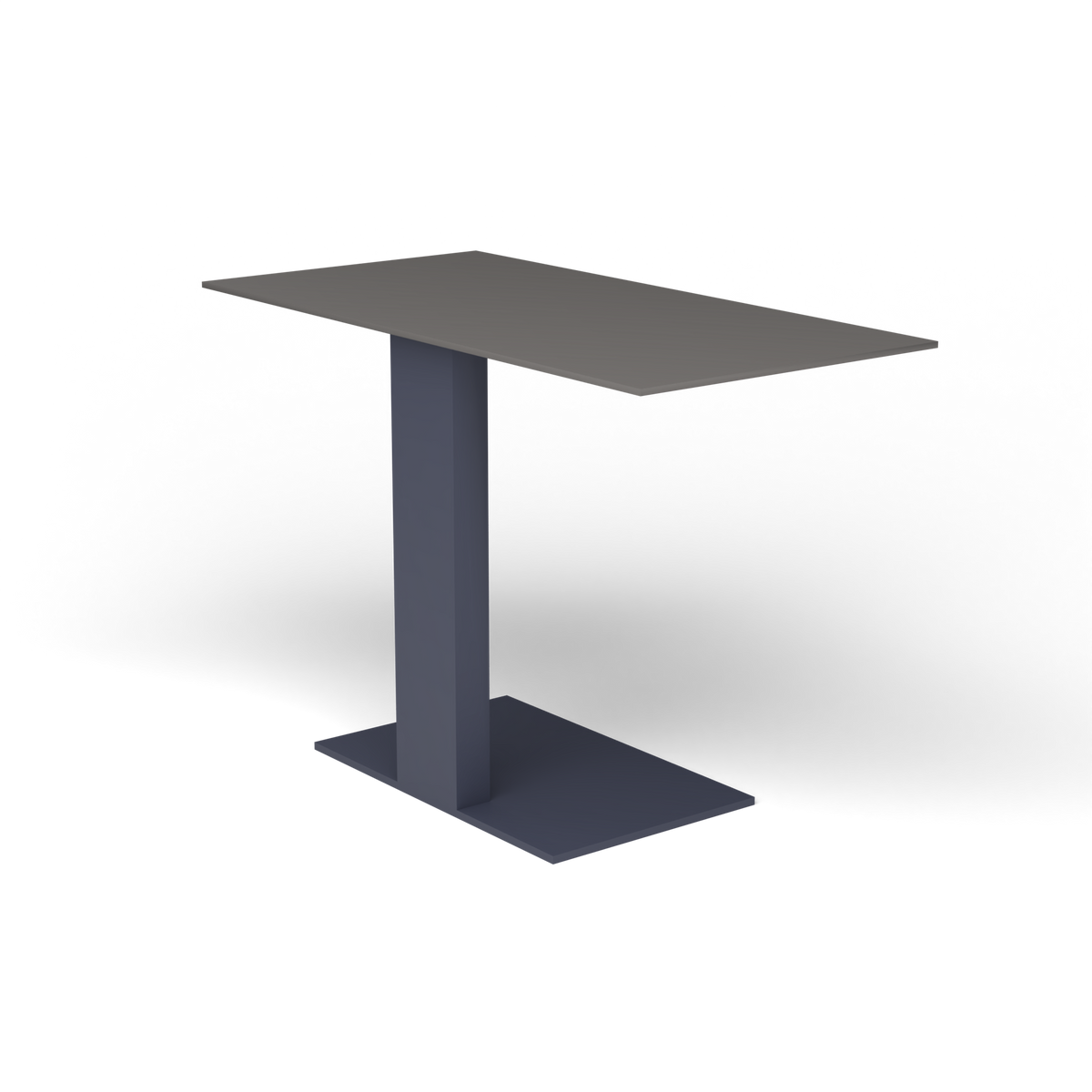 Solaris Evo Bijzettafel - Grey Blue, Aluminium speckled Anthracite