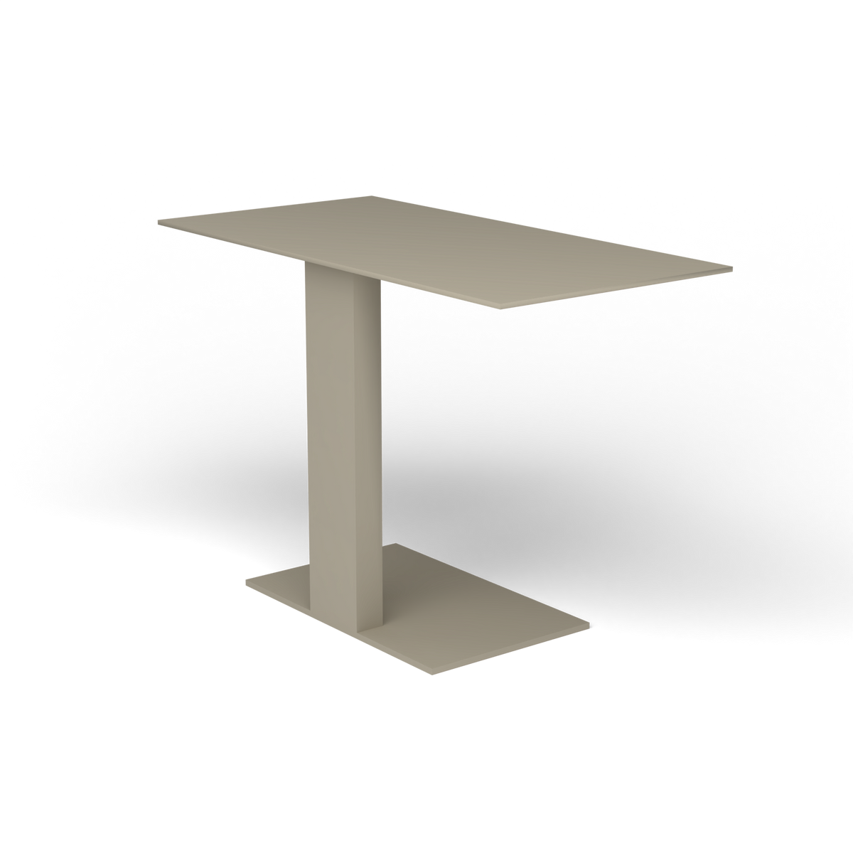 Solaris Evo Bijzettafel - Pearly Gold, Gelakt aluminium (volgt onderstelkleur)