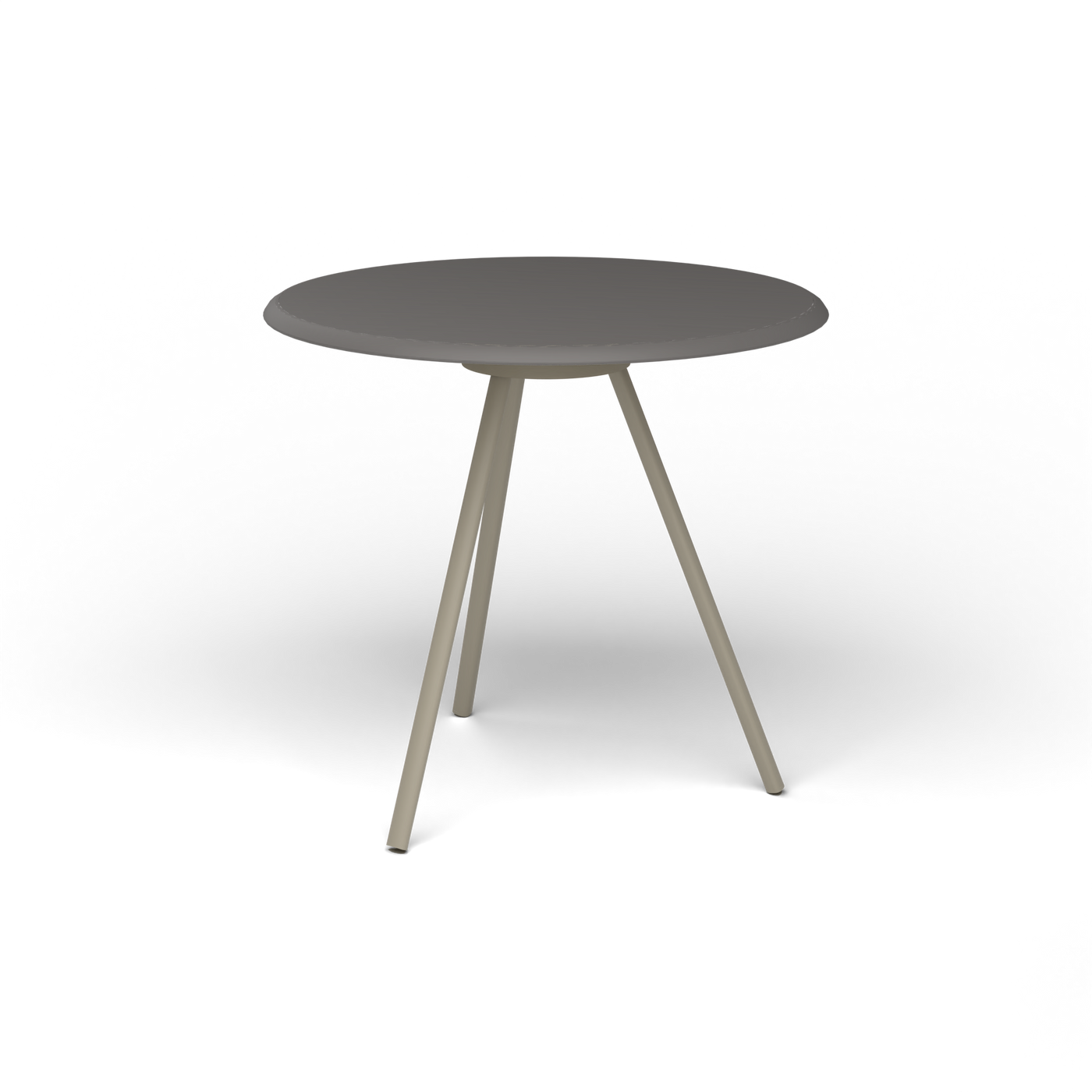 Zebra Tafel - Rond Ø 72 cm, speckled Anthracite, Pearly Gold
