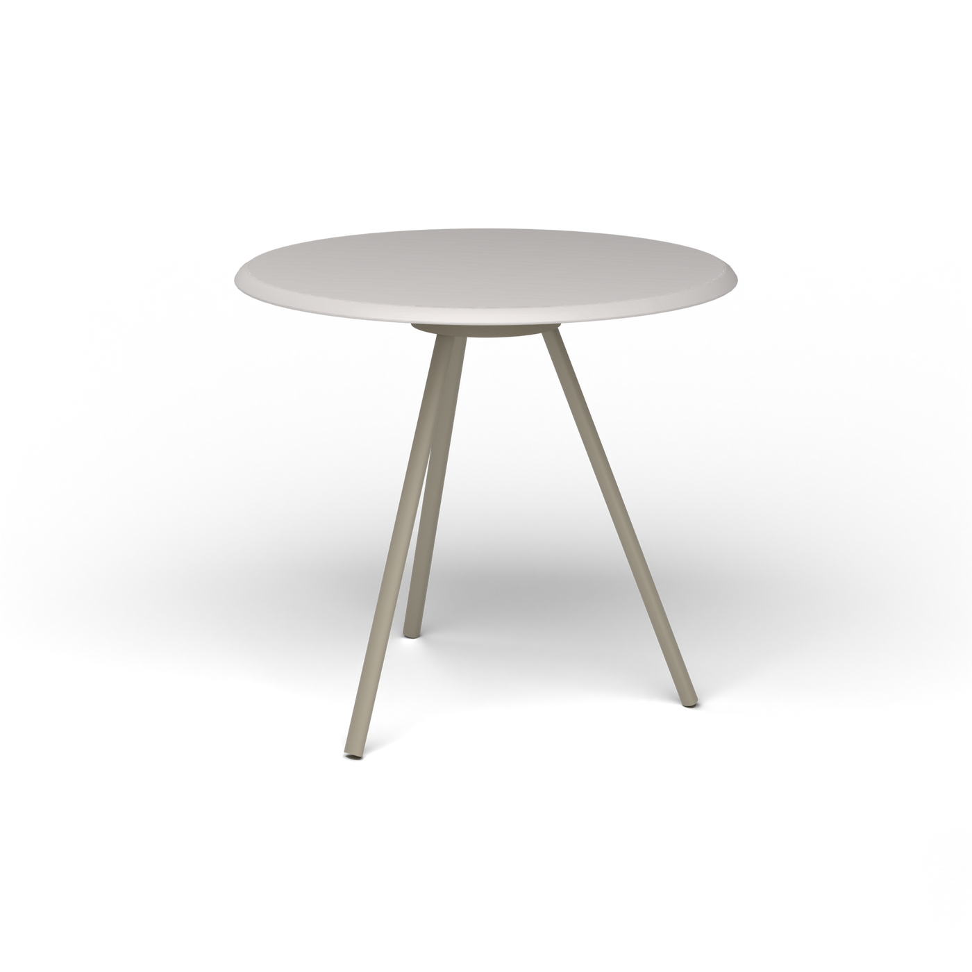 Zebra Tafel - Rond Ø 72 cm, speckled Grey, Pearly Gold
