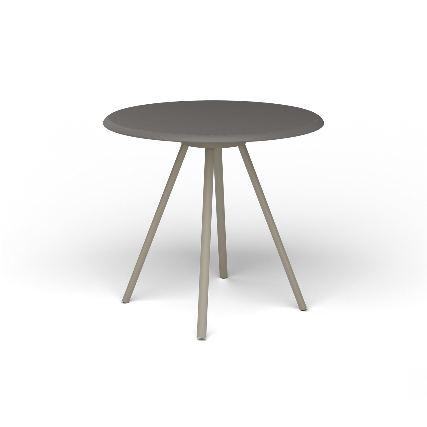 Zebra Tafel - Rond Ø 72 cm, speckled Anthracite, Pearly Gold