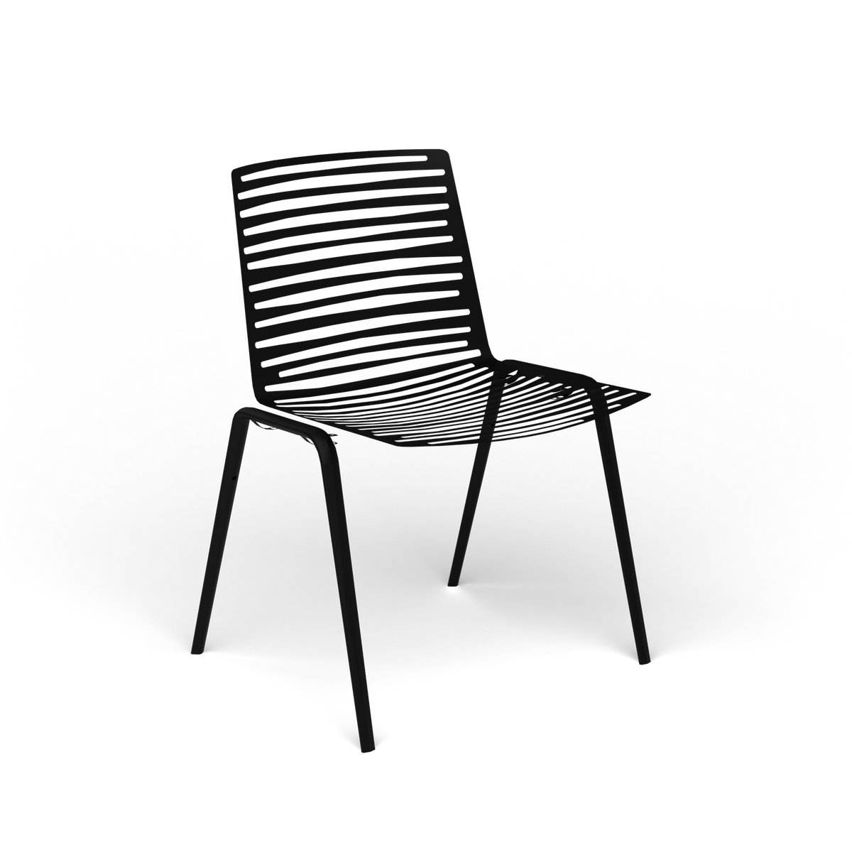 Zebra Stoel - Black
