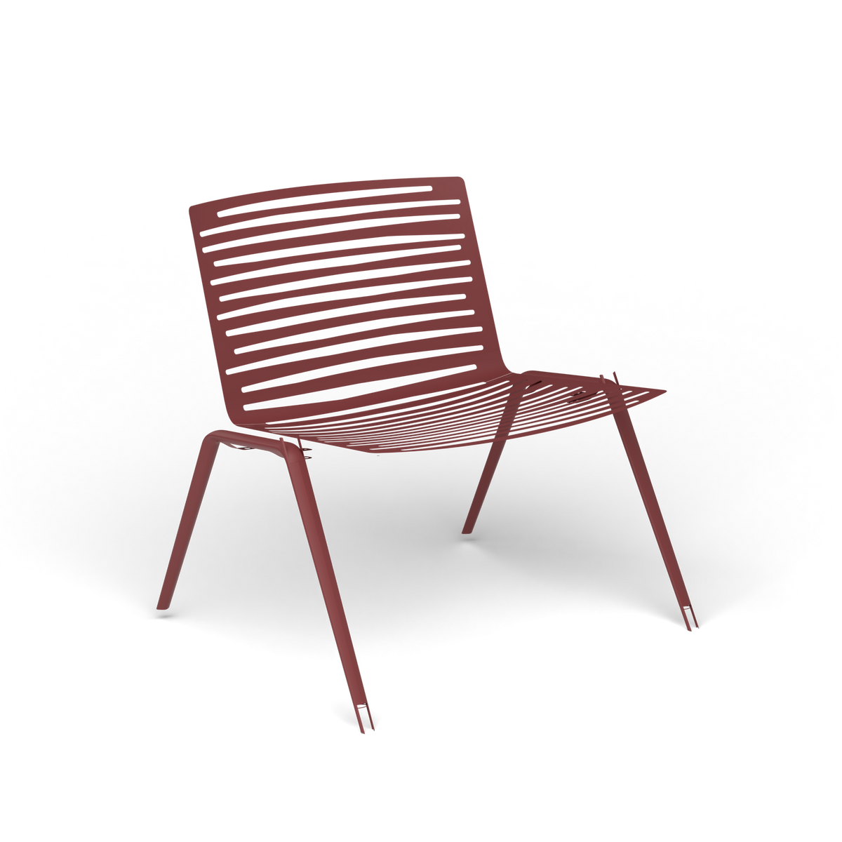 Zebra Loungefauteuil - Autumn Red