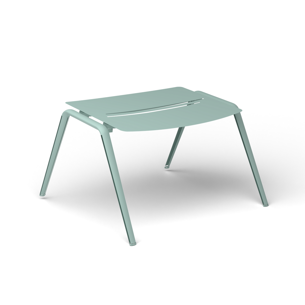 Zebra Voetenbank - Light Blue