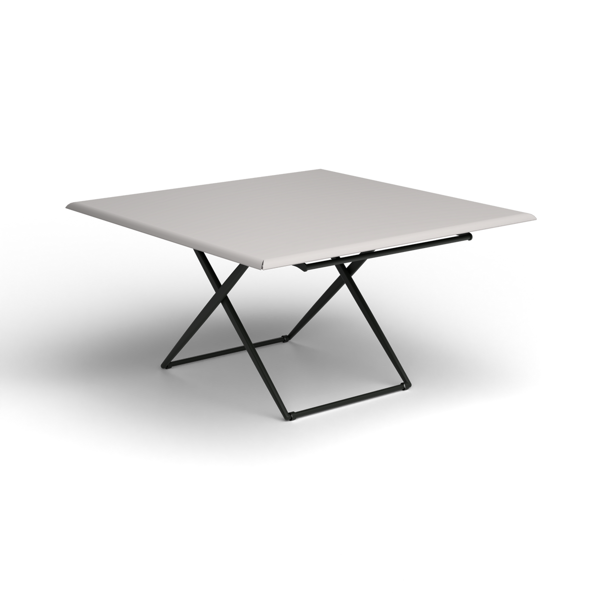 Zebra Vierkante Up&Down Tafel - Metallic Grey