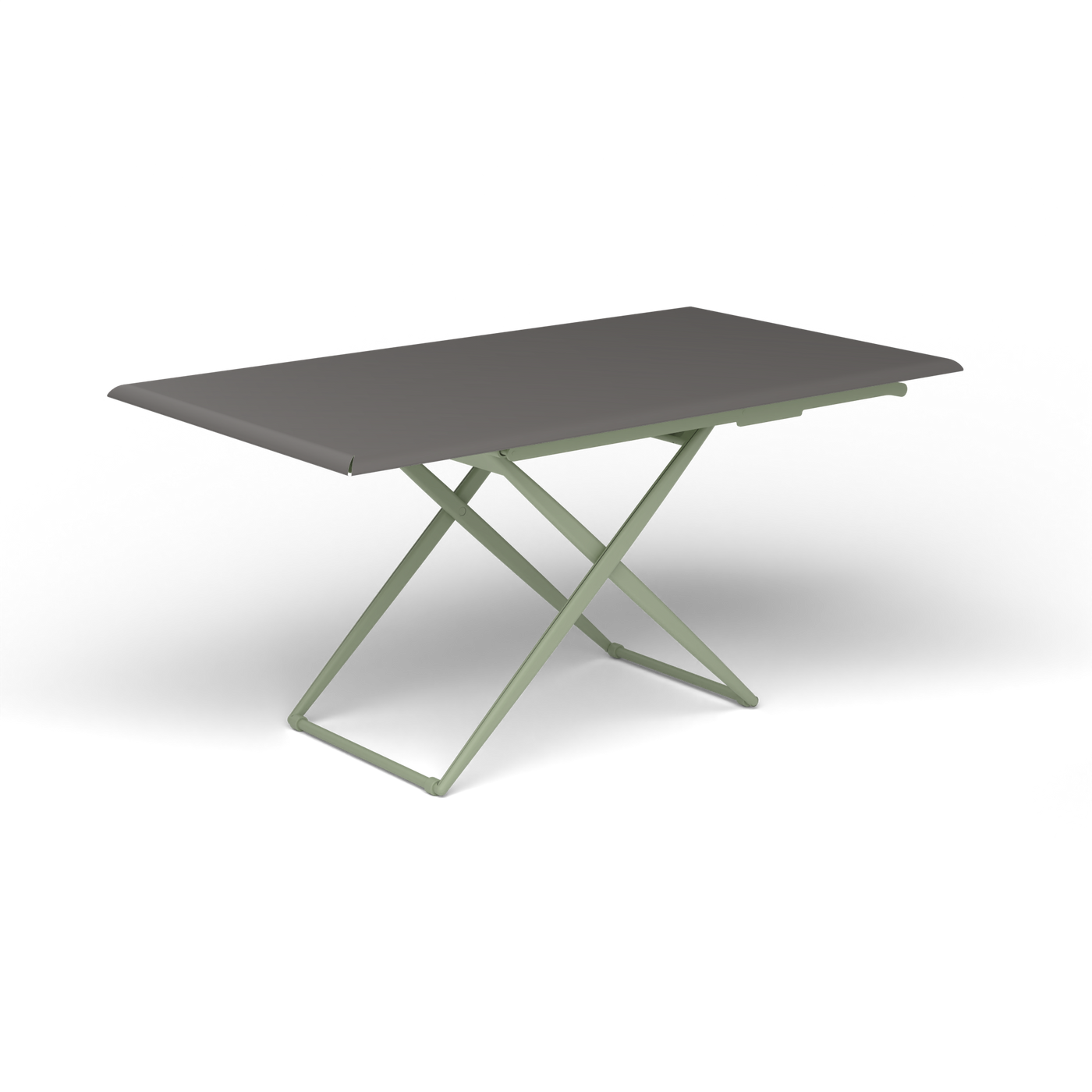 Zebra Rechthoekige Up&Down Tafel - Green Tea