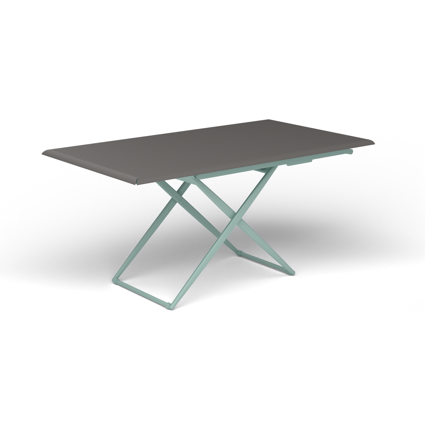 Zebra Rechthoekige Up&Down Tafel - Light Blue
