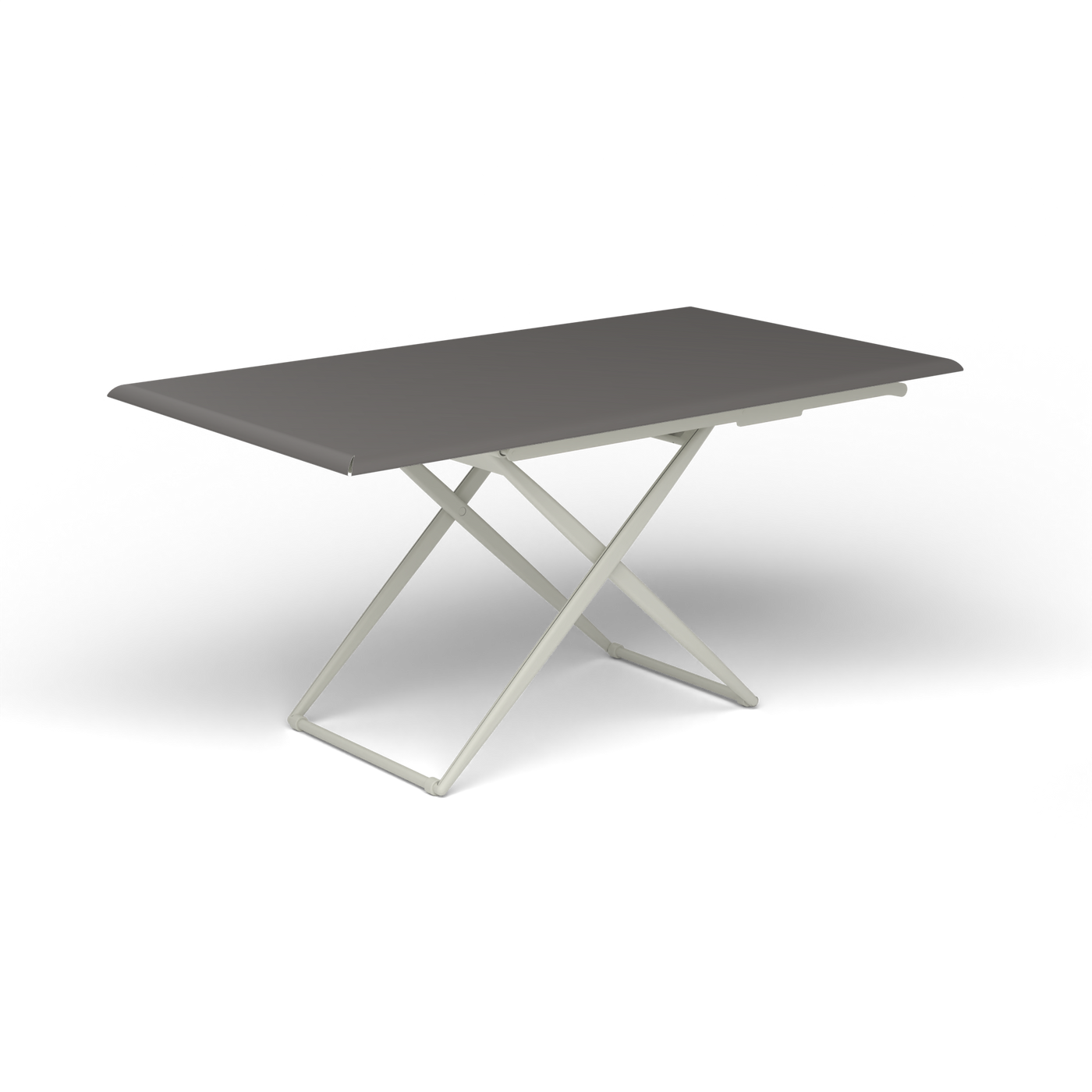 Zebra Rechthoekige Up&Down Tafel - Powder Grey