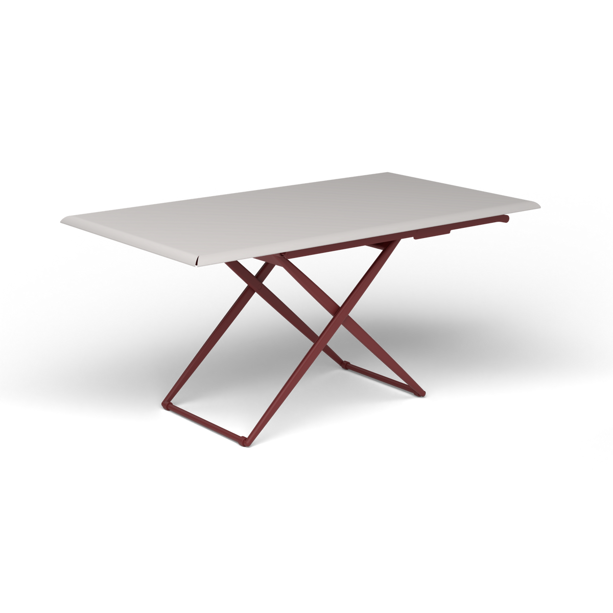 Zebra Rechthoekige Up&Down Tafel - Autumn Red