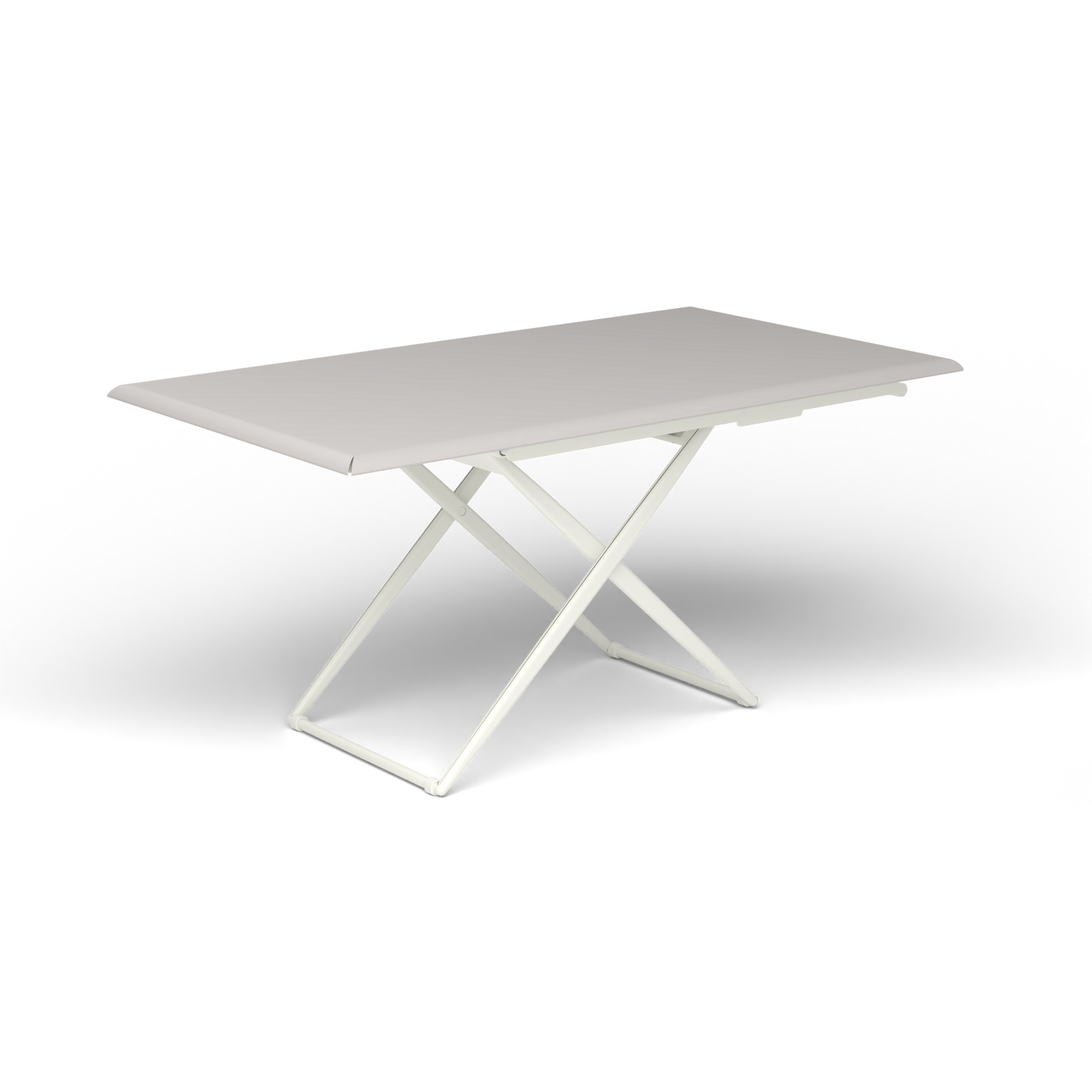 Zebra Rechthoekige Up&Down Tafel - White