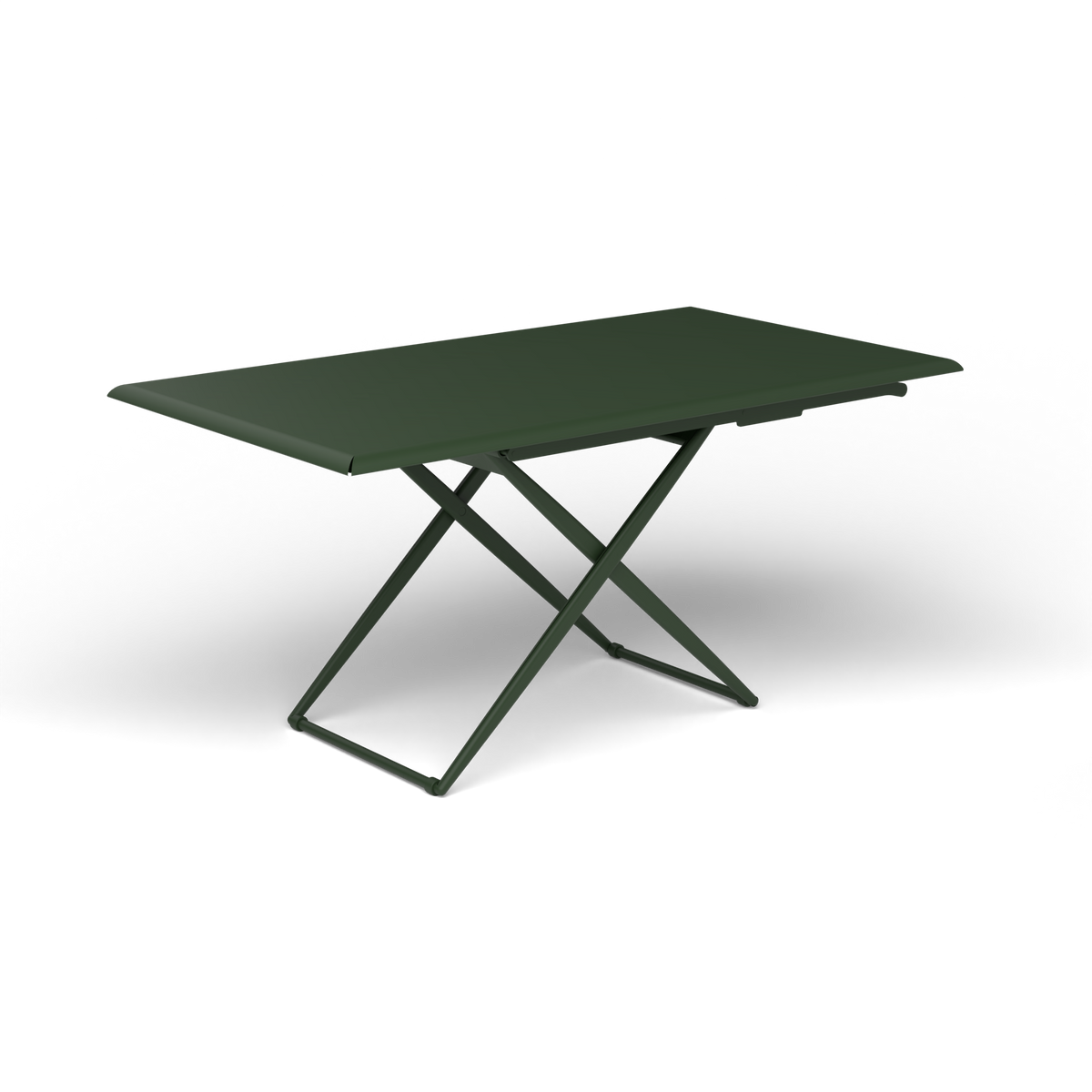 Zebra Rechthoekige Up&Down Tafel - Bottle Green