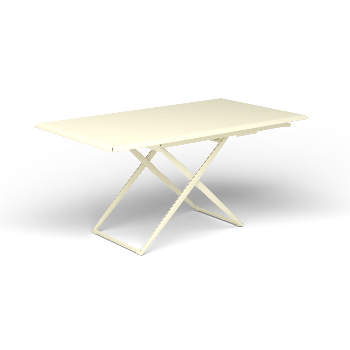 Zebra Rechthoekige Up&Down Tafel - Butter White