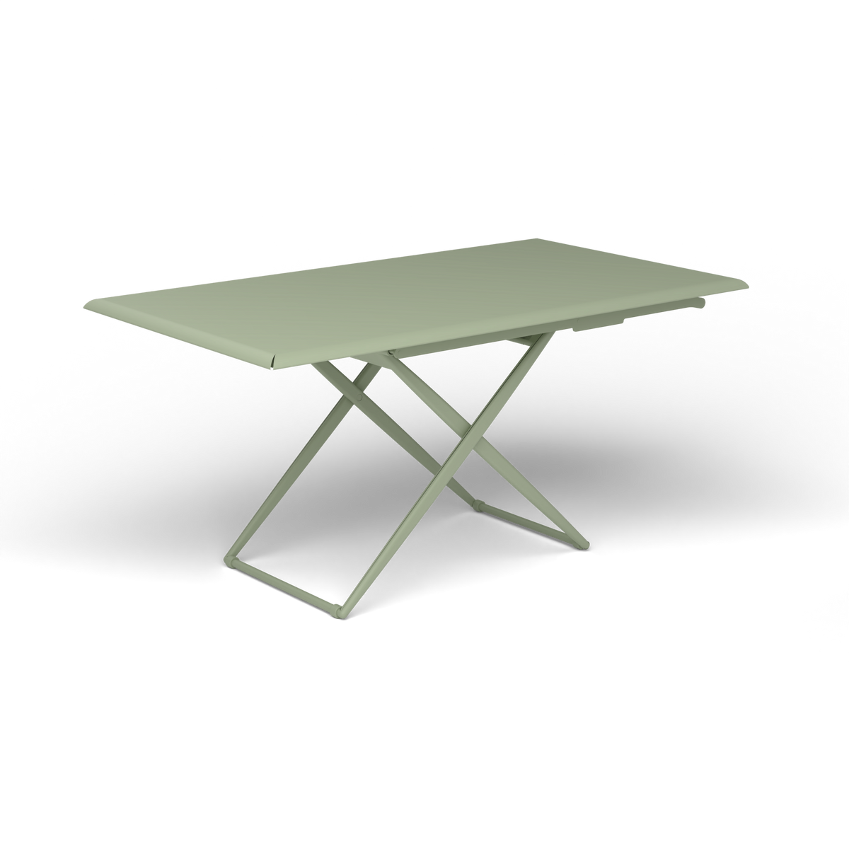 Zebra Rechthoekige Up&Down Tafel - Green Tea