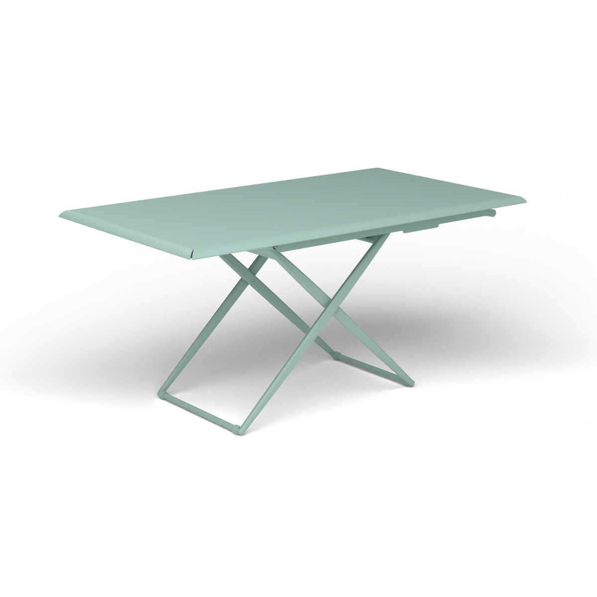 Zebra Rechthoekige Up&Down Tafel - Light Blue