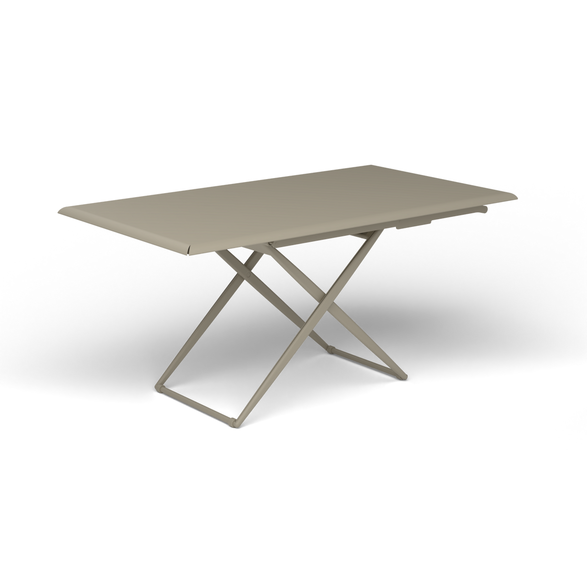 Zebra Rechthoekige Up&Down Tafel - Pearly Gold