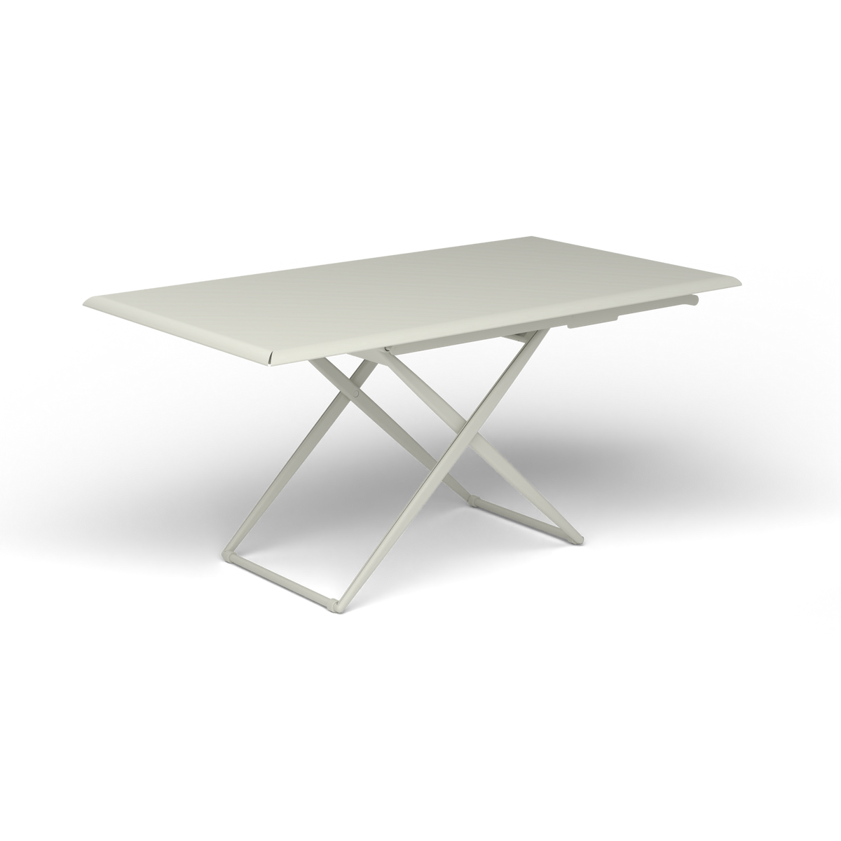 Zebra Rechthoekige Up&Down Tafel - Powder Grey