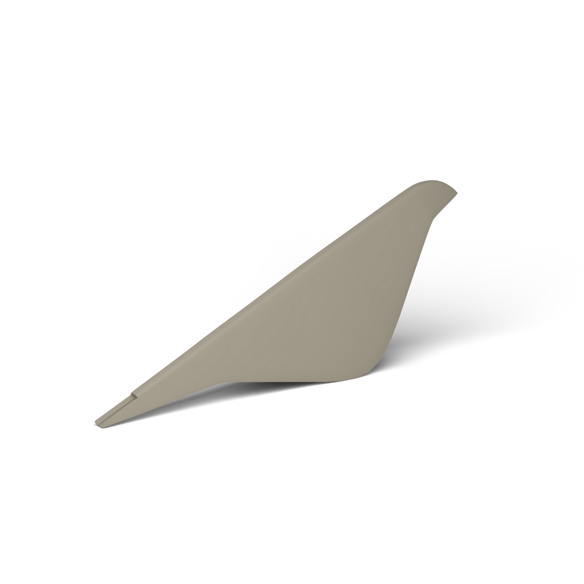 Decoratieve Vogel, 30 × 6 × h 12 cm, Pearly Gold