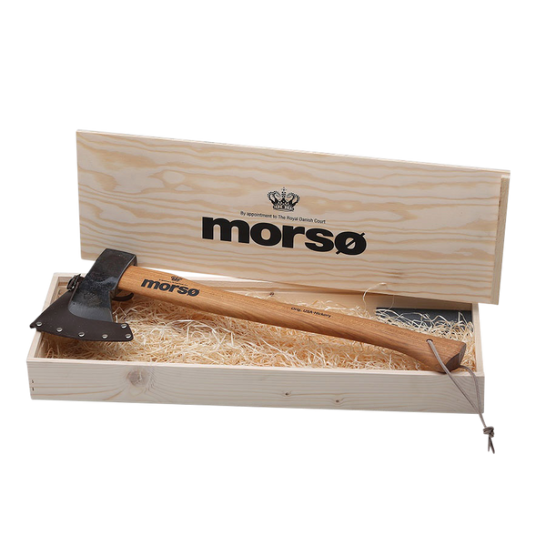 Axe with Wooden Handle