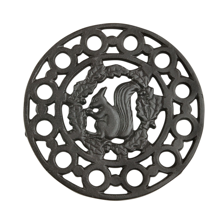 Coaster with Squirrel Motif