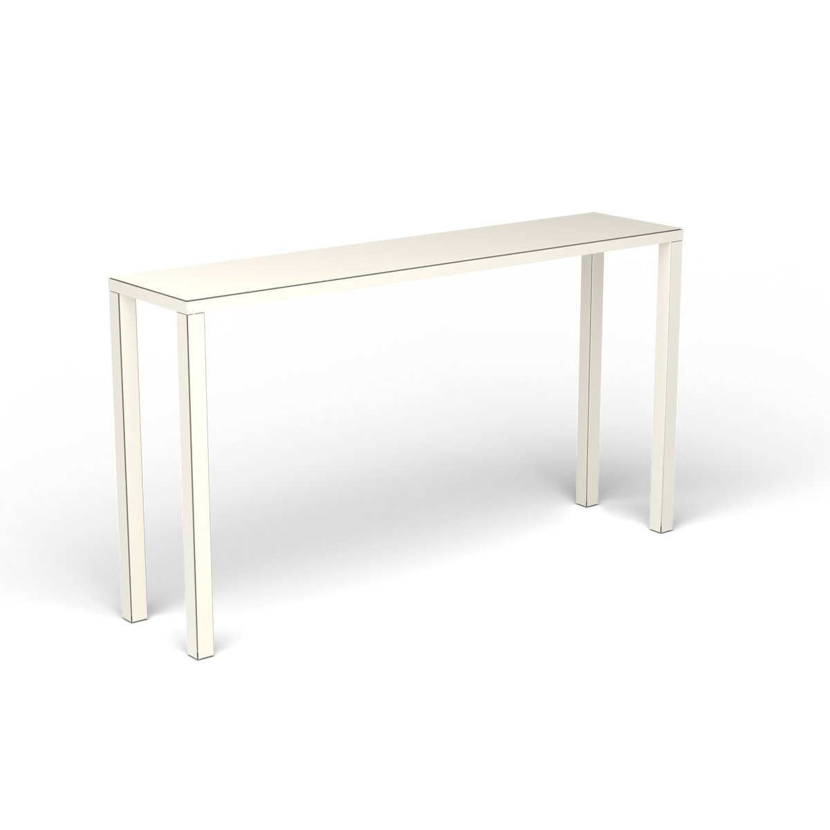 Easy Rechthoekige Bartafel, Antique White